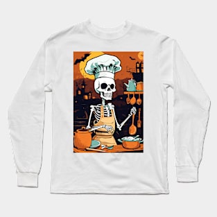 bone chef Long Sleeve T-Shirt